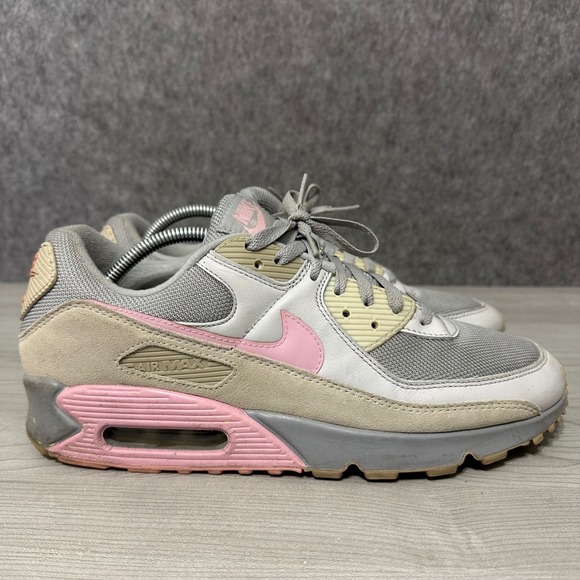 Nike Air Max 90 Vast Grey Pink String CW7483-001 Mens Size 12 Shoes Sneakers main image 6